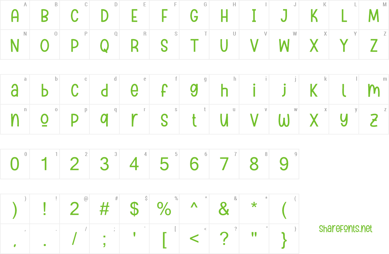 Font Dream Baser preview